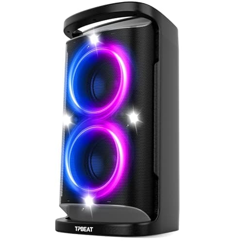 Powerful Portable Bluetooth Speaker, 160W (Peak) Party Wireless Bluetooth Speaker, Super Bass, TWS Stereo Speaker, 15000 mAh Battery, Fast Charging, w...