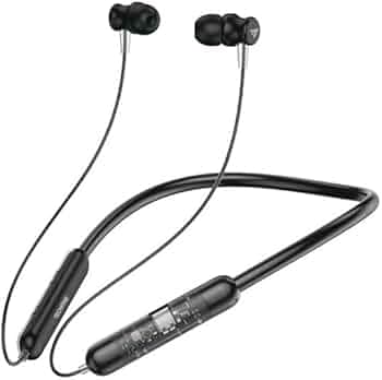 OLYWIN Top Selling Earphone Z65 Ncek Brand Sport Half in-Ear Design Newly Bluetooth Gaming Headset (Black,high Bass,Transparent Headphones, Immersive ...