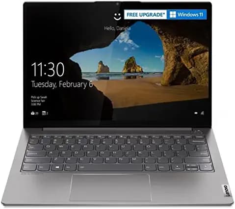 Lenovo ThinkBook 13s Intel 11th Gen Core i7 13.3"(33.78 cm) WQXGA IPS 300 nits 100% sRGB Dolby Vision Thin and Light Laptop (16GB/512GB SSD/Windows 10 Professional/Mineral Grey/1.26 Kg), 20V9A038IH