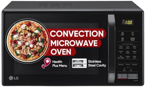 LG 21 L Convection Microwave Oven (MC2146BV, Black)