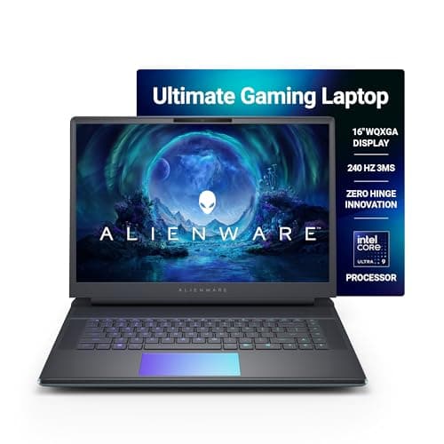Alienware 16 Area-51 Gaming Laptop, AI Enabled Core Ultra 9 275HX Proc, 32GB DDR5, 2TB SSD, RTX 5080 16GB GDDR7 Graphics, 16.0" WQXGA 240Hz 500 nits D...