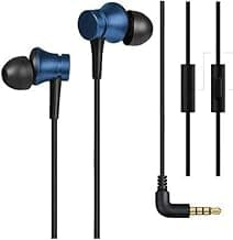 Dual Driver Earphone with mic Compatible mi and All Android Phones 3.5mm Jack