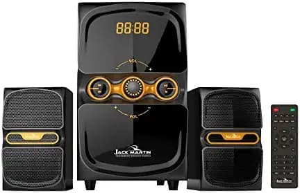 Jack Martin 222 2.1 Bluetooth/SD Card Multimedia Speaker System with Built in FM
