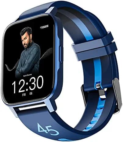 TAGG Verve NEO Hitman Special Edition Smartwatch 1.69’’ HD Display| 45+ Sports Modes |10 Days Battery |150+ Watch Face Library| Waterproof| 24*7 Heart Rate & Blood Oxygen Monitoring| Blue