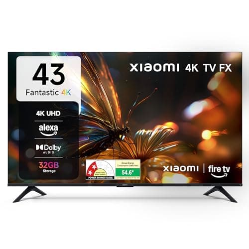 Xiaomi 108 cm (43 Inches) FX Series 4K Ultra HD Smart Fire TV L43MB-FIN