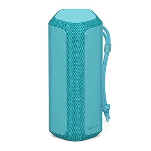 (Renewed) Sony SRS-XE200 X-Series Wireless Ultra Portable-Bluetooth-Speaker, IP67 Waterproof, Dustproof and Shockproof with 16 Hour Battery Life and Easy to Carry Strap - Blue