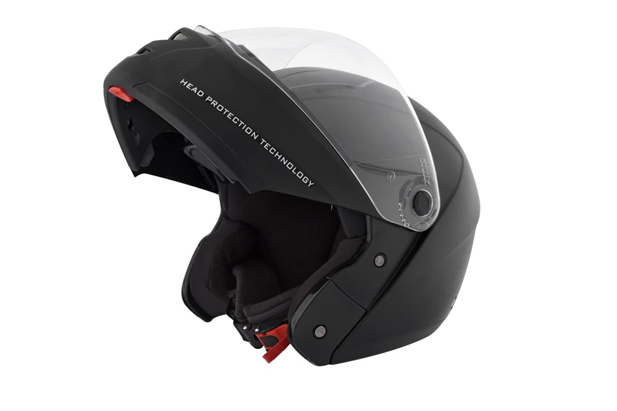 Studds Ninja Elite With Carbon Strip With Clear Visor Full Face Helmet -Black (L)