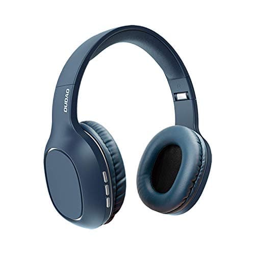 Dudao On-Ear X22PRO Fast Charging Bluetooth Earphone for Music with Inbuilt Noise Free Mic, Supports TF Card, FM Radio and AUX Cable Interface Wireless Headphone (Blue)