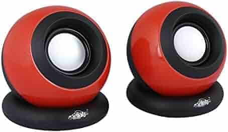 ADNET AD203 2.0 USB Mini Speaker, Black