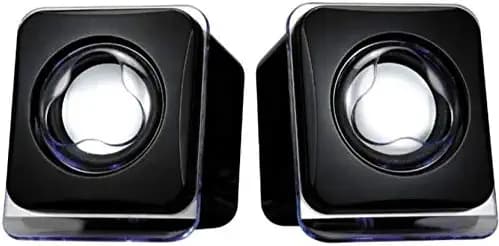 Blendia Mini 2.0 USB Speaker 5 W Laptop/Desktop Speaker (Black, 2.1 Channel)