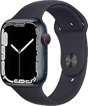 Series 7 ,Smart Watch K17 Wireless Charging, i Logo on/Off, Calling & Notification - Activity Tracker Band for iOS & Android i First Copy 44mm case Midnight Aluminium Case with Midnight Sport Band