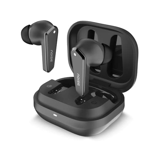 Noise Newly Launched Buds N1 in-Ear Truly Wireless Earbuds with Chrome Finish, 40H of Playtime, Quad Mic with ENC, Ultra Low Latency(up to 40 ms), Ins...