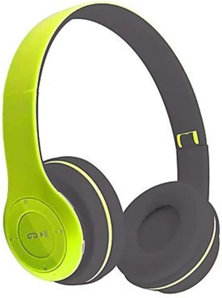 REEPUD P47 Wireless Bluetooth On Ear Headphone with Mic -Green