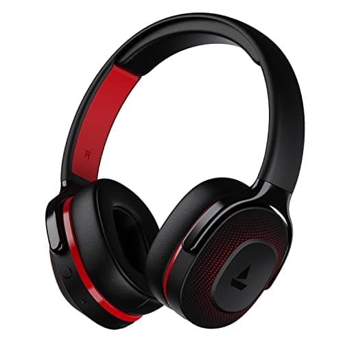 Boat Rockerz 425 Bluetooth Wireless Over Ear Headphones with Mic and Boat Signature Sound, Beast Mode for Gaming, Enx Tech, ASAP Charge, 25H Playtime,