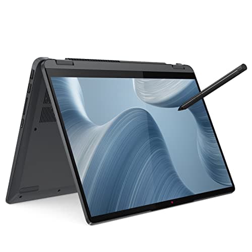 Lenovo IdeaPad Flex 5 Intel Core i5-1235U 14"(35.56cm) WUXGA IPS 2-in-1 Laptop (8GB/512GB SSD/Win 11/Office 2021/Backlit KB/Fingerprint/FHD Camera/Alexa/3 Month Game Pass/Storm Grey/1.5Kg),82R70068IN