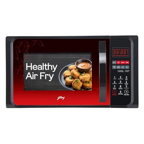 Godrej 23 L Convection Microwave Oven (GME 523 CF1 RM Plain Elec, Black)