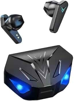 COREGENIX Gaming TWS Earbuds, Gaming Earbuds with RGB LED Gaming Design. 30 Hours Playtime, Bluetooth 5.3 + ENC Clarity, 13mm HD BASS Drivers, IPX7 Sw...