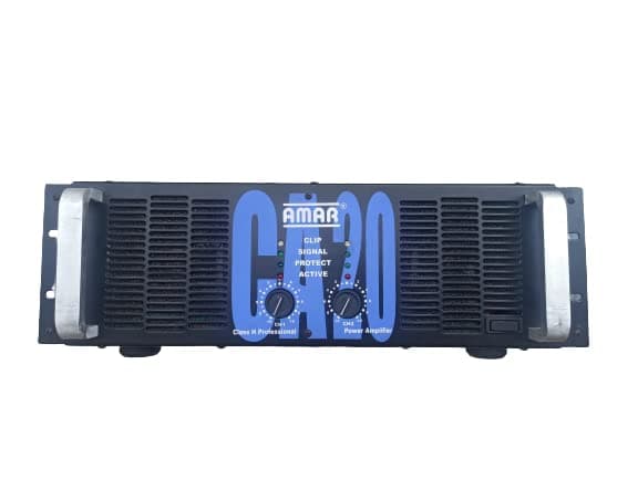 Amrit Audio Professional Ca20 6000 watt Power Amplifier 3000 watt per Channel