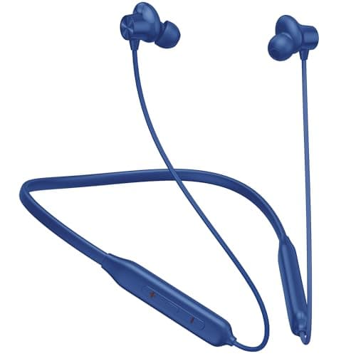 Kratos N4 Bluetooth Neckband with 52H Playtime, Deep Bass, Stereo Sound, HD Calls, Magnetic Earbuds, Type-C Fast Charging, Rich Audio, Hollow Switch f...