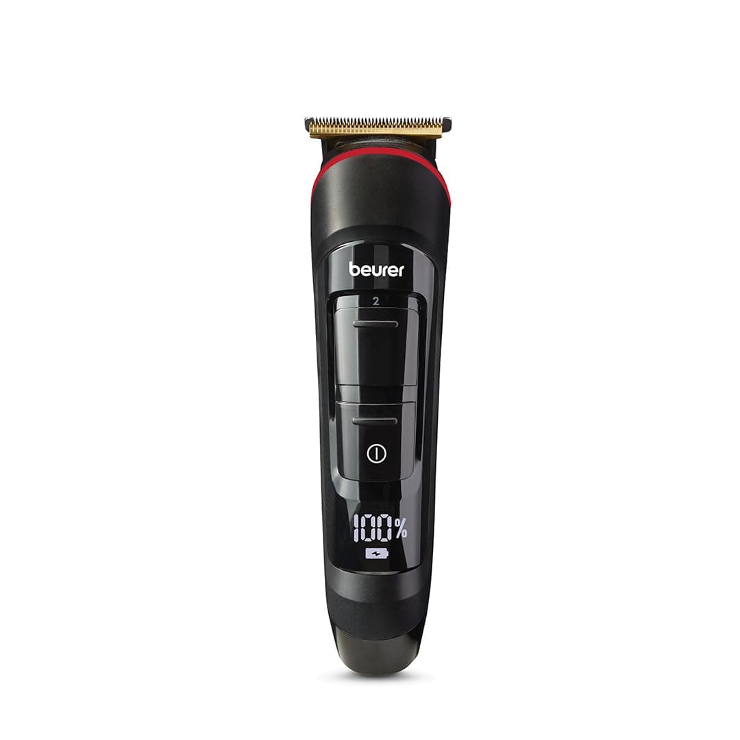 Beurer MN9X Multigroomer, for trimming & shaving the whole body (beard trimmer, hair trimmer, ear and nose trimmer, bodygroomer), waterproof, battery ...