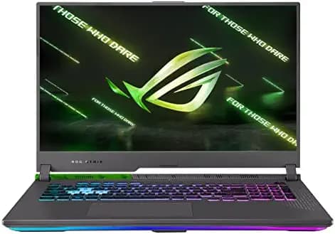 (Renewed) ASUS ROG Strix G17 (2022), 17.3-inch (43.94 cms) FHD 144Hz, AMD Ryzen 7-6800H, RTX 3050 4GB Graphics, Gaming Laptop (16GB/512GB SSD/Windows 11/Office 2021/Green/2.5 Kg), G713RC-HX021W