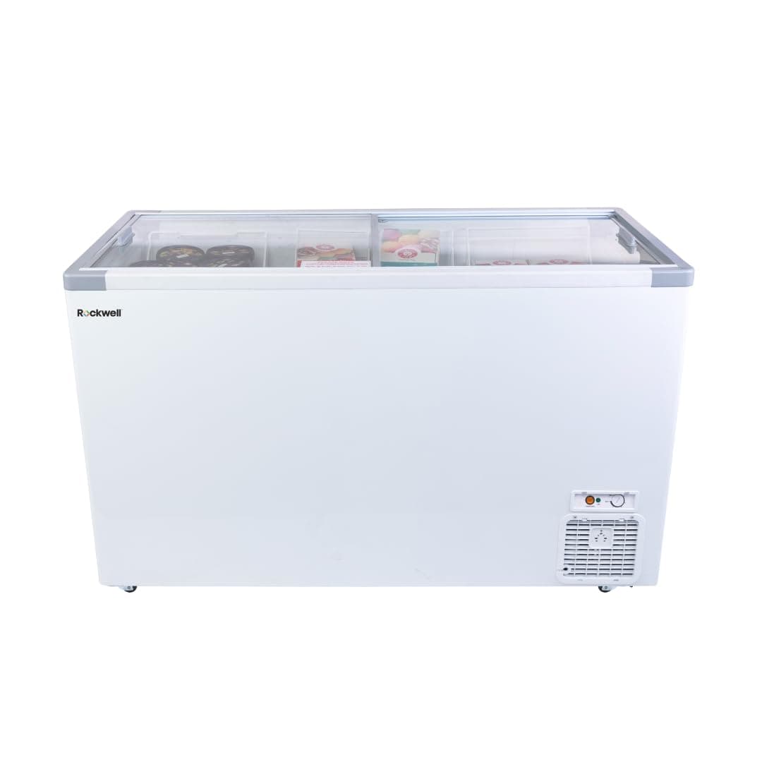 Rockwell SFR550GT Glass Top Deep freezer-563 Ltr (Heavy Duty Compressor, Low power Consumption)