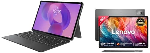 Lenovo Idea Tab Pro with Pen Plus + Wireless Keyboard with Touchpad | 12.7" 3K 144 Hz Display | 8 GB RAM, 128 GB ROM Tablet