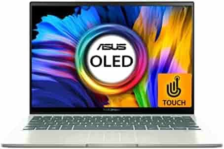 ASUS Zenbook S 13 (2022), 13.3" (33.78 cm) 2.8K OLED 16:10 Touch, AMD Ryzen 7 6800U, Integrated Graphics, Thin and Light Laptop (16GB/1TB SSD/Windows 11/Office 2021/Celadon/1.10 kg), UM5302TA-LX702WS