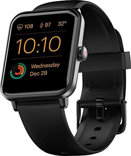(Renewed) Noise ColorFit Pro 3 Smart Watch with 1.55" HD Color Touch Screen, SpO2, Sleep, & Stress Monitor, Personalised Watch Faces, 5 ATM Waterproof (Jet Black)