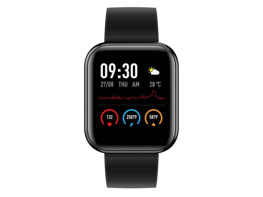 Helix Timex Metalfit SPO2 smartwatch with Full Metal Body and Touch to Wake Feature, HRM, Sleep & Activity Tracker, 10 Days B
