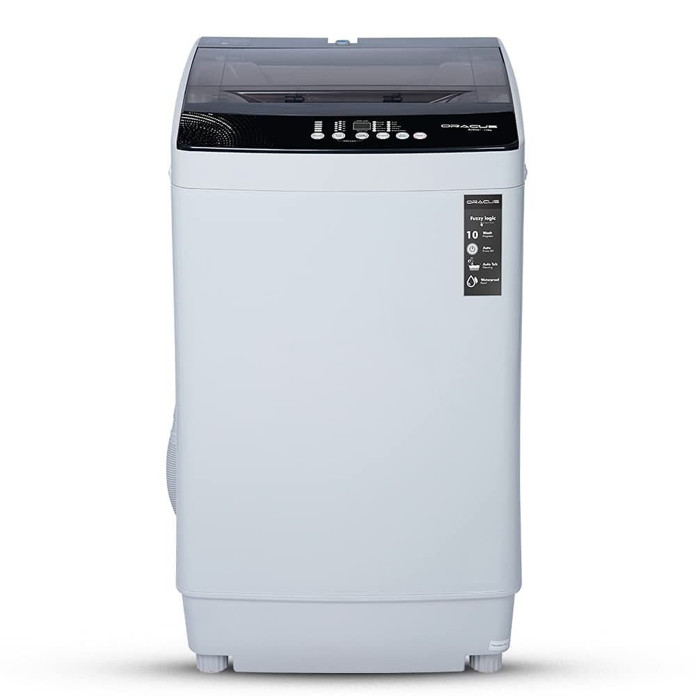 Oracus 7.2 Kg Fully-Automatic Top-Loading Washing Machine (OWTL72GR, Grey, Active+)