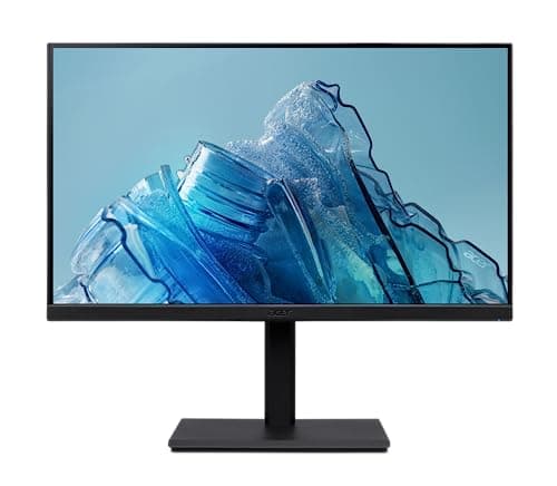Acer CB271U 27 Inch WQHD 2560 x 1440 IPS LCD Monitor with LED Back Light I Type-C 65W PD I 1 MS, 75Hz I 350 Nits I HDR 10 I Height Adjustment, Tilt & Pivot I Display, HDMI Ports I Eye Care I Speakers