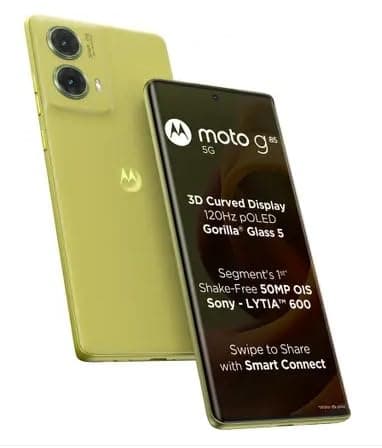 Motorola G85 5G (Olive Green, 8GB RAM, 128GB Storage) | Snapdragon 6s Gen 3 | 6.67" 120Hz pOLED Display | 50MP OIS Camera | Android 14 | 5000mAh Battery