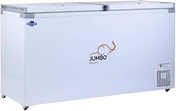 Rockwell Chest Freezer Double Door Hard Top 550 Liters