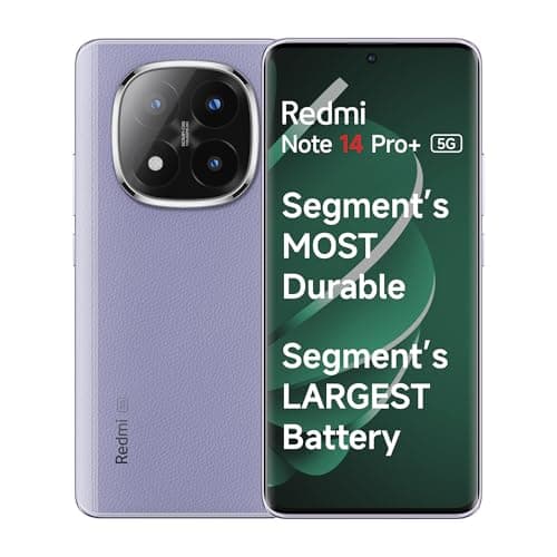 Redmi Note 14 Pro+ 5G (Phantom Purple, 256 GB) (8 GB RAM)