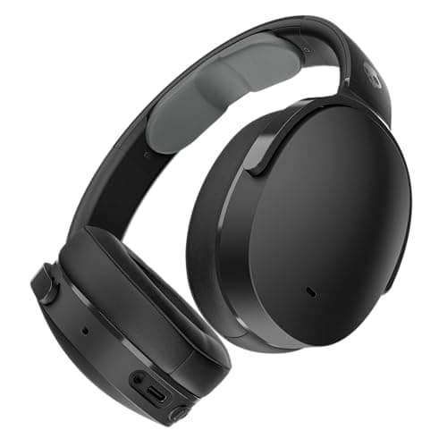 Skullcandy Hesh ANC Bluetooth Wireless Over-Ear Headphones With Mic (Black)