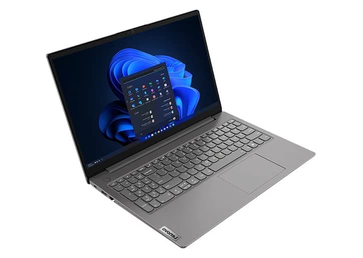 Lenovo V15 G3 IAP Laptop 12th Generation Intel Core i5 / 8GB DDR4 / 512 GB SSD PCIe / 14.0 FHD TN Display/Windows 11/Ms-Office/Silver (Grey) / 1 Year Onsite Warranty