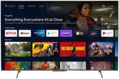 Lloyd 189 cm (75 Inches) 4K Ultra HD Smart QLED TV 75QX900D (Black) (2022 Model)