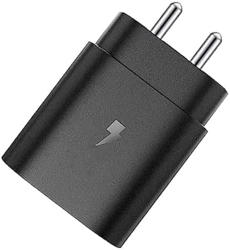 Original 25W USB-C Super Fast Charger True 25W Pd Charging Adapter Compatible for Samsung M51/M42/F23 5G/M53 5G/M52 5G/M33 (White)