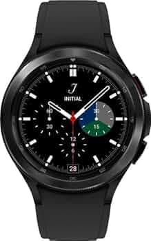Galaxy Watch 4 Classic Bluetooth (4.6 cm, Black, Compatible with Android Only)