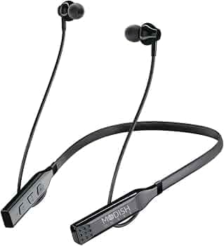 ModishOmbre IMON3 Powerbeat Blueooth Earphones with 20 Hr Playtime | Clear Calling Mic | Low Latency Rate Headphones | 10 mm Extra Bass Drivers Neckba...
