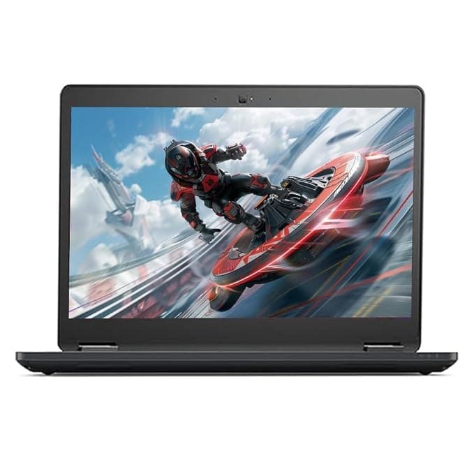 Dᥱll Latitude E7470 Intᥱl Core i5 6th Gen i5 (256 GB SSD| 16 GB DDR4 RAM|14" (35.6 cm) HD|Win 10|MS Office|WiFi|BT|Intᥱl HD Graphics) Laptop (Rᥱfurb) Black