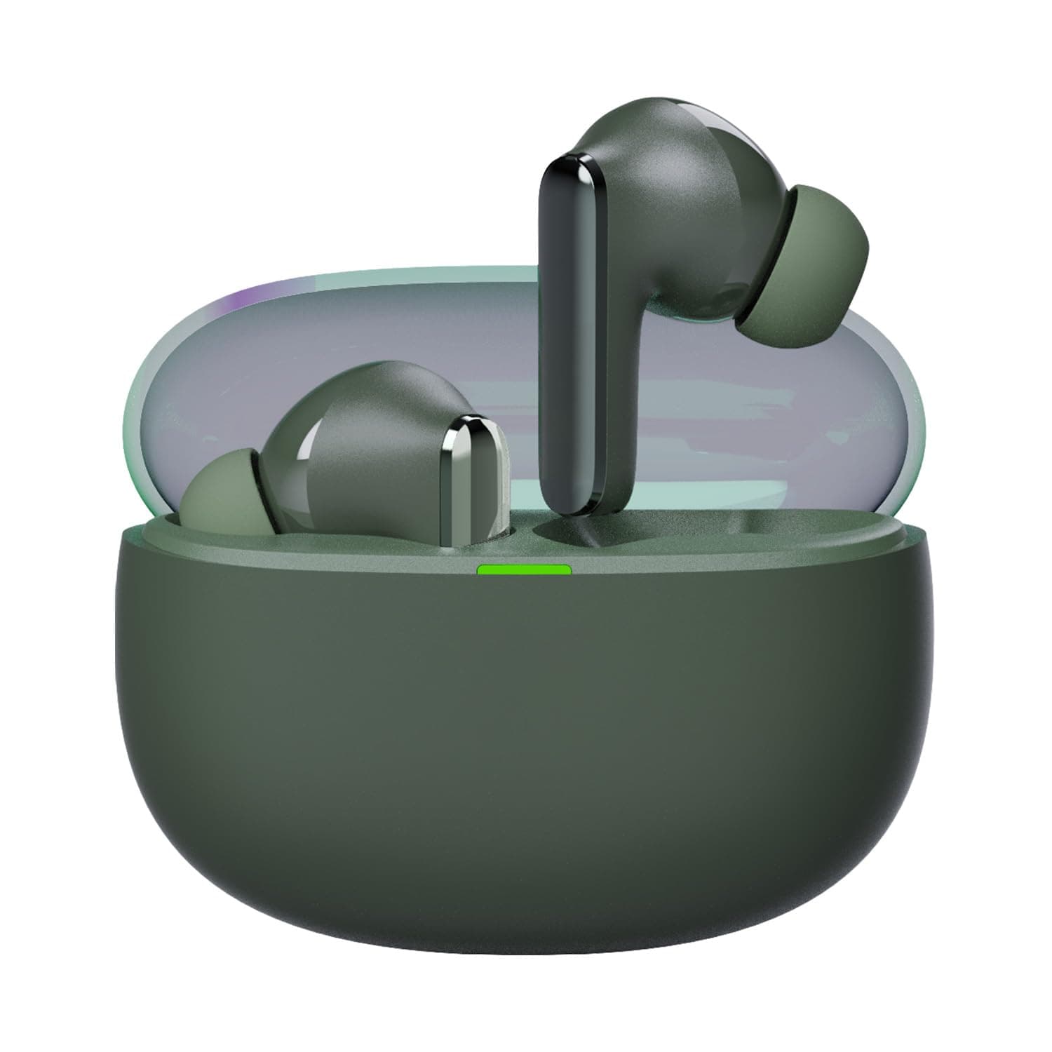 itel T11 Pro TWS in-Ear Earbuds with 360 Deep Bass, Quad Mic Along with Noise-Free Calls, 13mm Drivers, Bluetooth v5.3, 42 Hrs Playtime, Ergonomic Des...