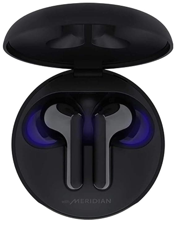 (Renewed) LG Tone Free Wireless In Ear Earbuds with Mic (Black) In-Ear