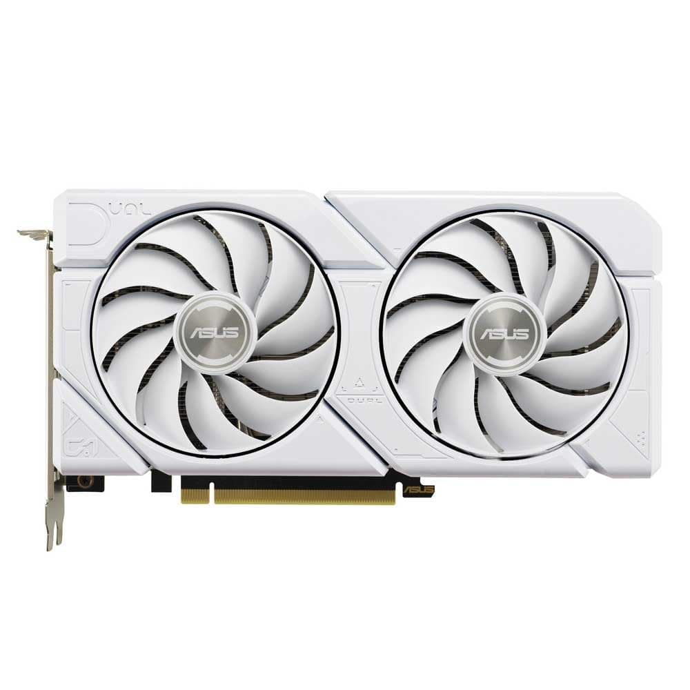 ASUS Dual GeForce RTX 4060 EVO White OC Edition 8GB GDDR6 Gaming Graphics Card White (Nvidia GeForce RTX4060 DLSS3, 246 AI Tops, PCIe 4.0, 1x HDMI 2.1...