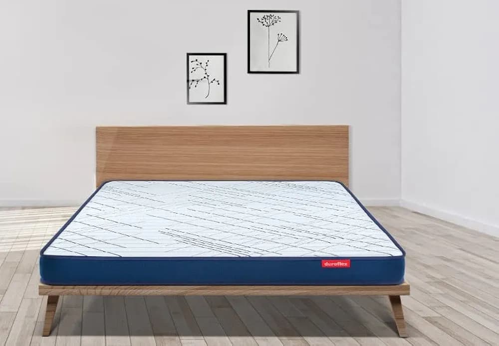 duroflex Edge Dual Comfort 5 Inch King Size Foam Mattress (78 X 72 X 5 inches)