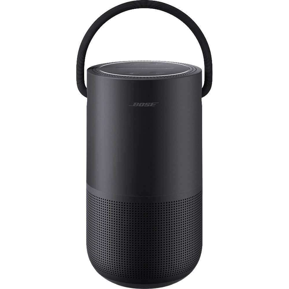 Bose 829393-1100 Wireless Bluetooth Portable Speaker with Alexa (Black) Smart Speakers