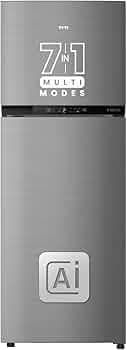 IFB 285L 3 Star Frost Free Double Door Refrigerator (2024, Expert-Cool IFBFF-3363IGSU, Grey) with Surround Cooling, Smart Digital Display with Smart S...