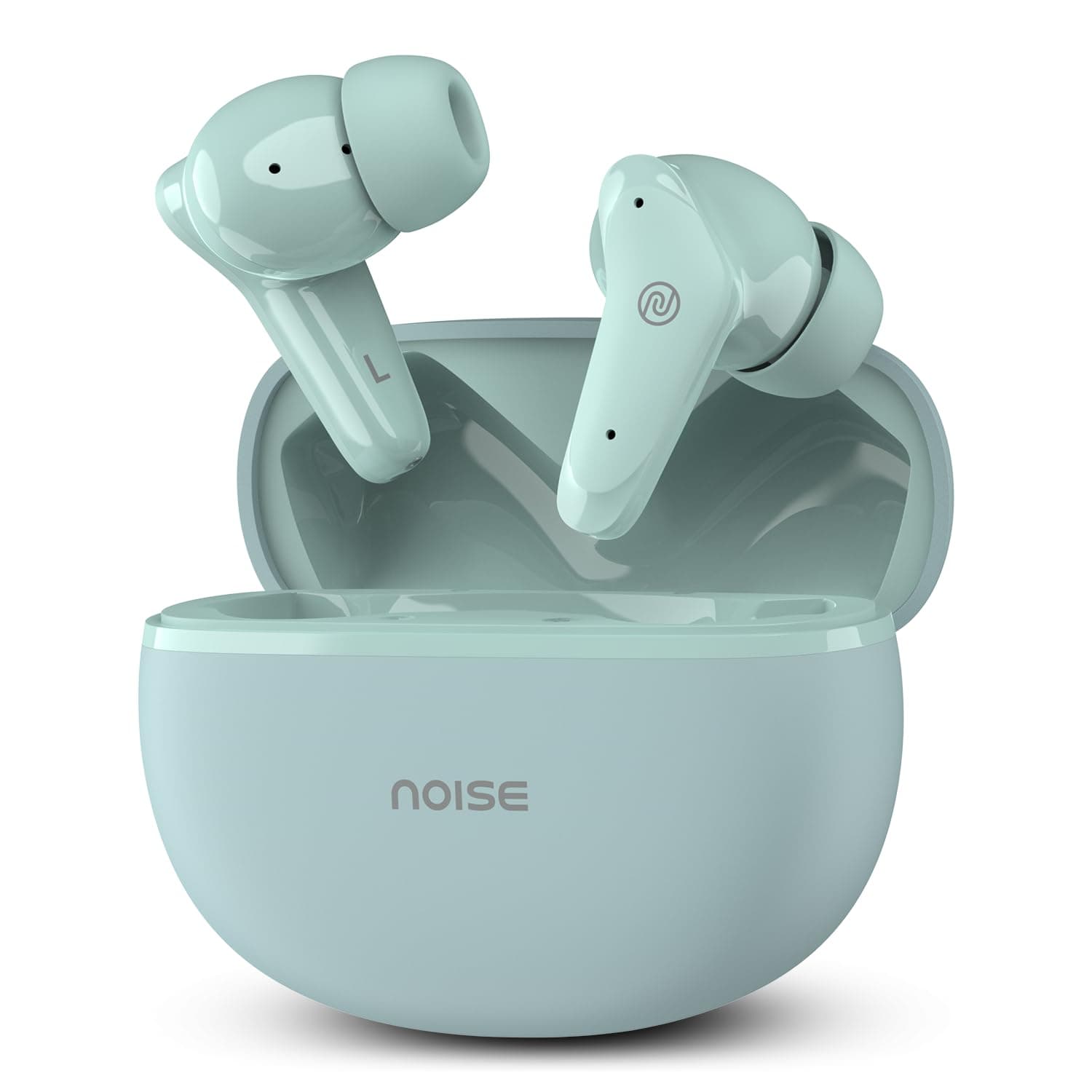 Noise Buds VS102 Plus Truly Wireless Earbuds with Flybird Design, 70H of Playtime, Quad Mic with ENC, Instacharge(10 Min=120 Min), Bluetooth V5.3(Sere...