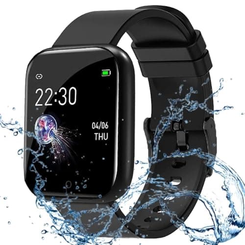 MARVIK Smart Watch for Kids, Men, Boys, Girls, and Women, ID116 Plus 2024, Latest for Android and iOS Phones, IP68 Waterproof with Daily Activity Trac...